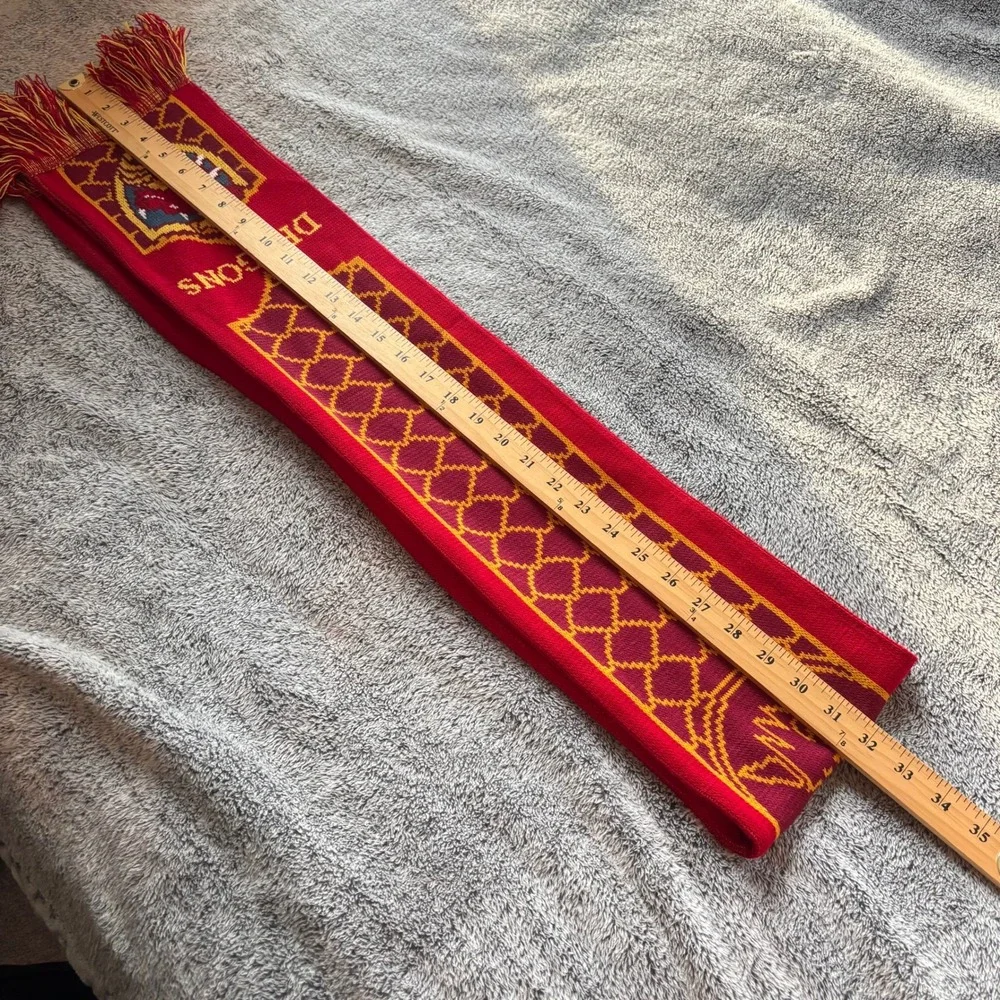Diehard Custom Dragons Unisex Scarf OS Knit Fringed Cosplay Fantasy Sporty 20557